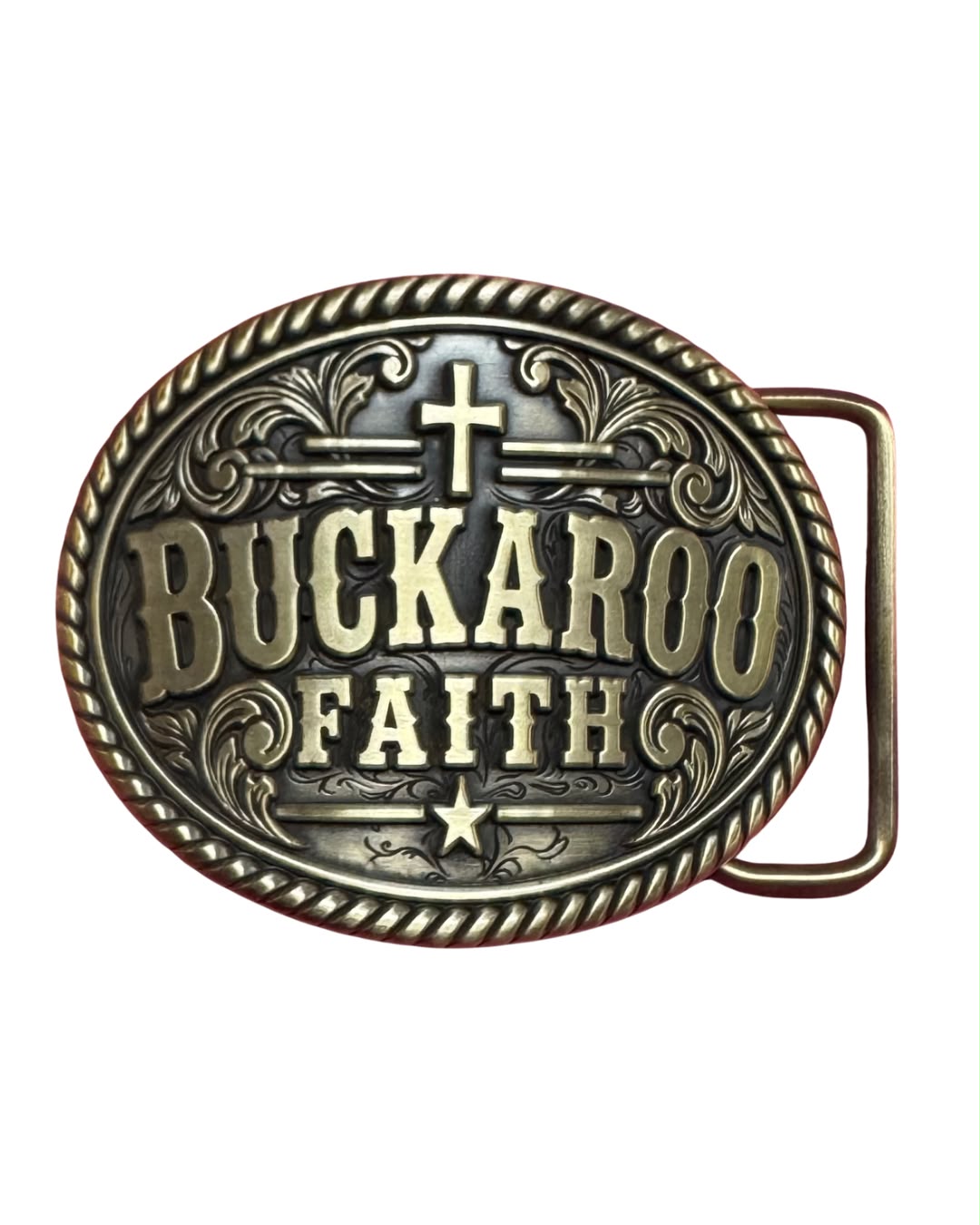 Buckaroo Faith Belt Buckle