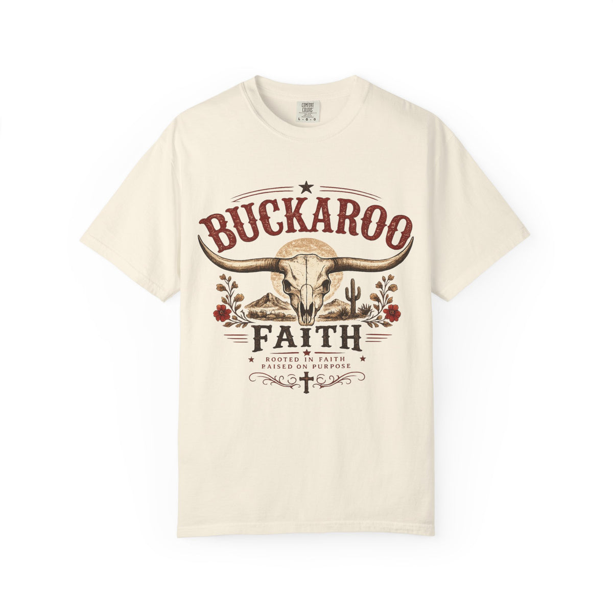 Buckaroo Faith Skull Women's Unisex Tee