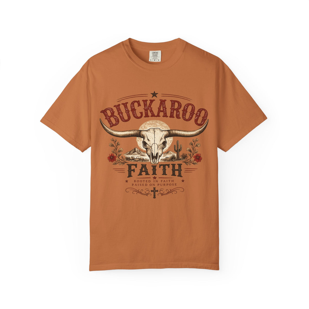 Buckaroo Faith Skull Women's Unisex Tee