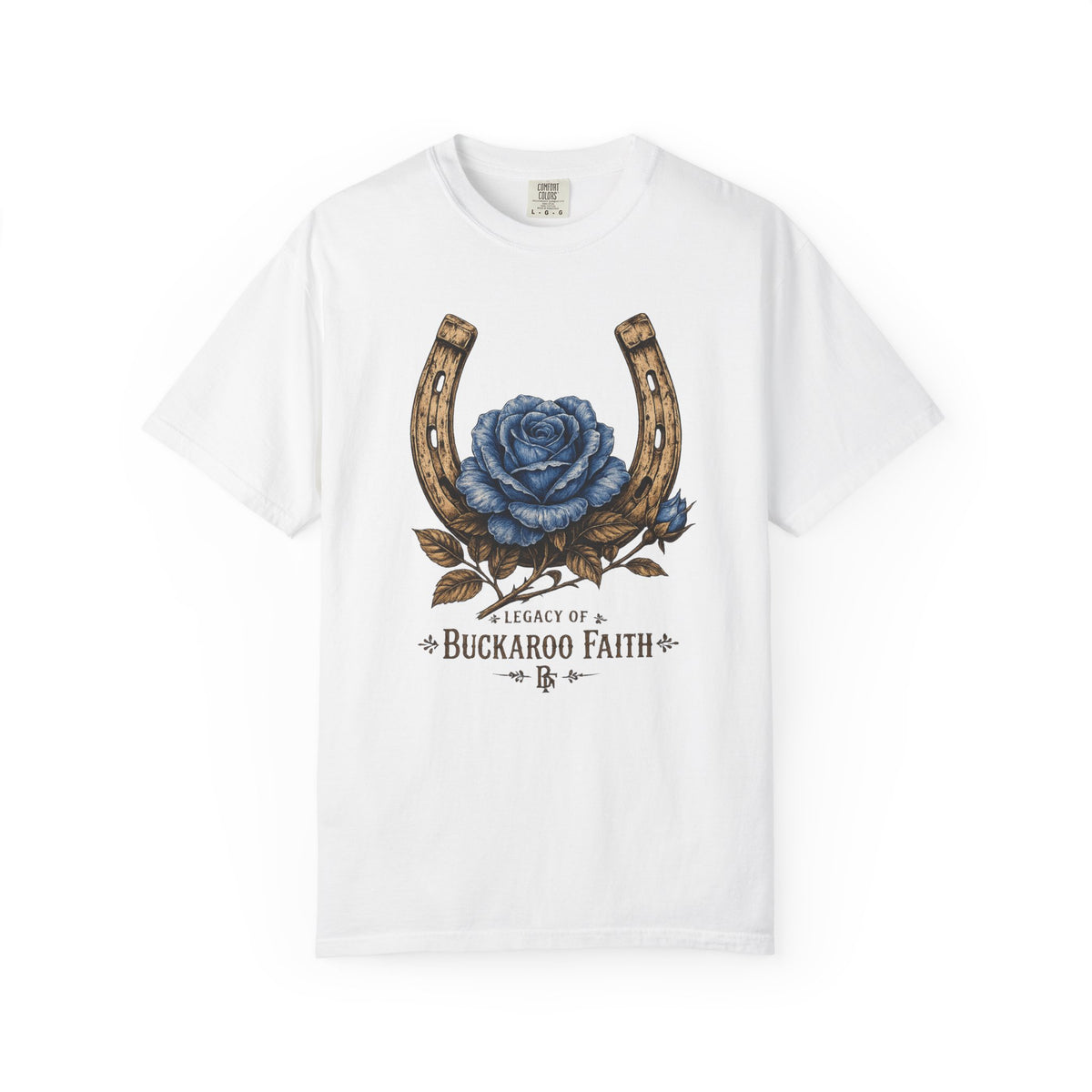 Buckaroo Faith Horseshoe Women's Unisex Tee