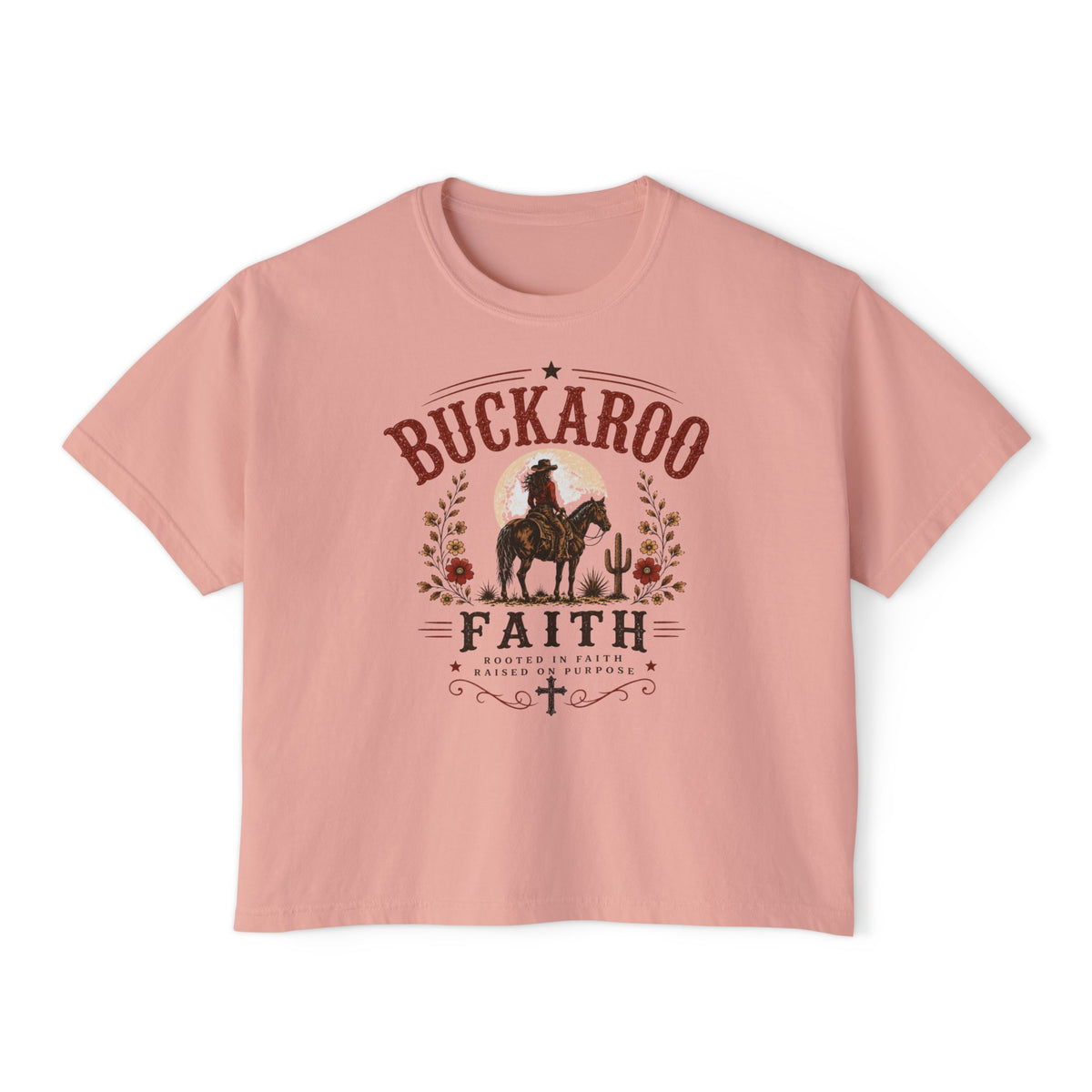 Buckaroo Faith Horse Women's Boxy Tee