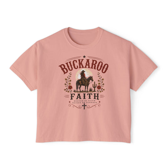 Buckaroo Faith Horse Women's Boxy Tee