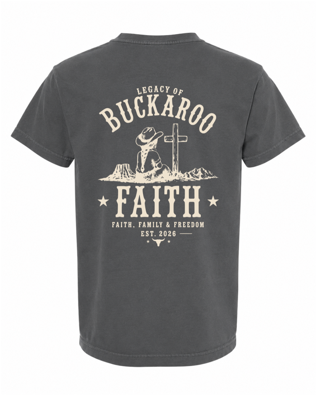 Faith Family Freedom Girl Tee