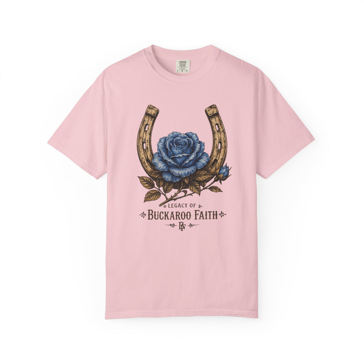 Buckaroo Faith Horseshoe Women's Unisex Tee