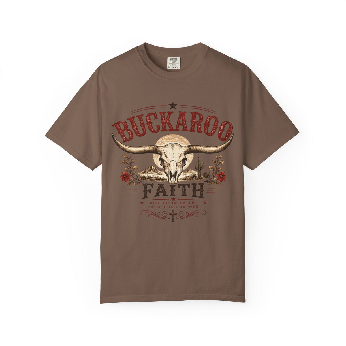 Buckaroo Faith Skull Women's Unisex Tee