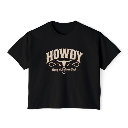 Howdy Women's Boxy Tee