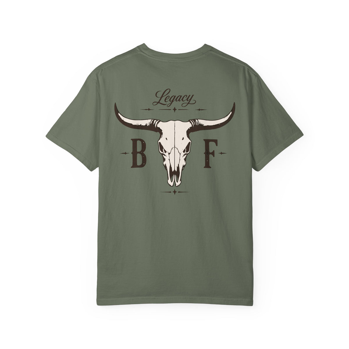 Legacy Skull Men's Unisex Tee (Front/Back Design)