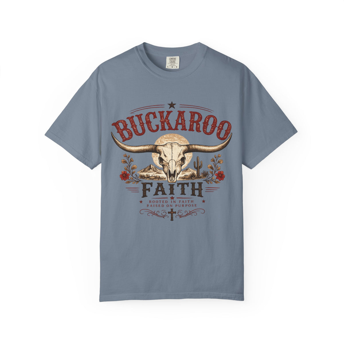 Buckaroo Faith Skull Women's Unisex Tee