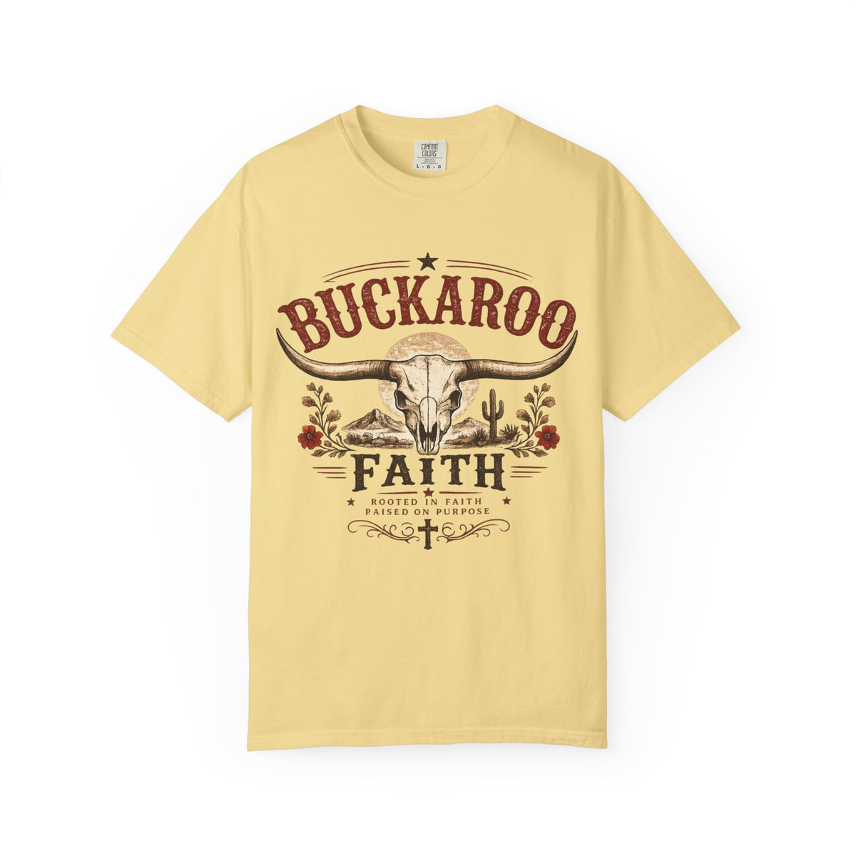 Buckaroo Faith Skull Women's Unisex Tee