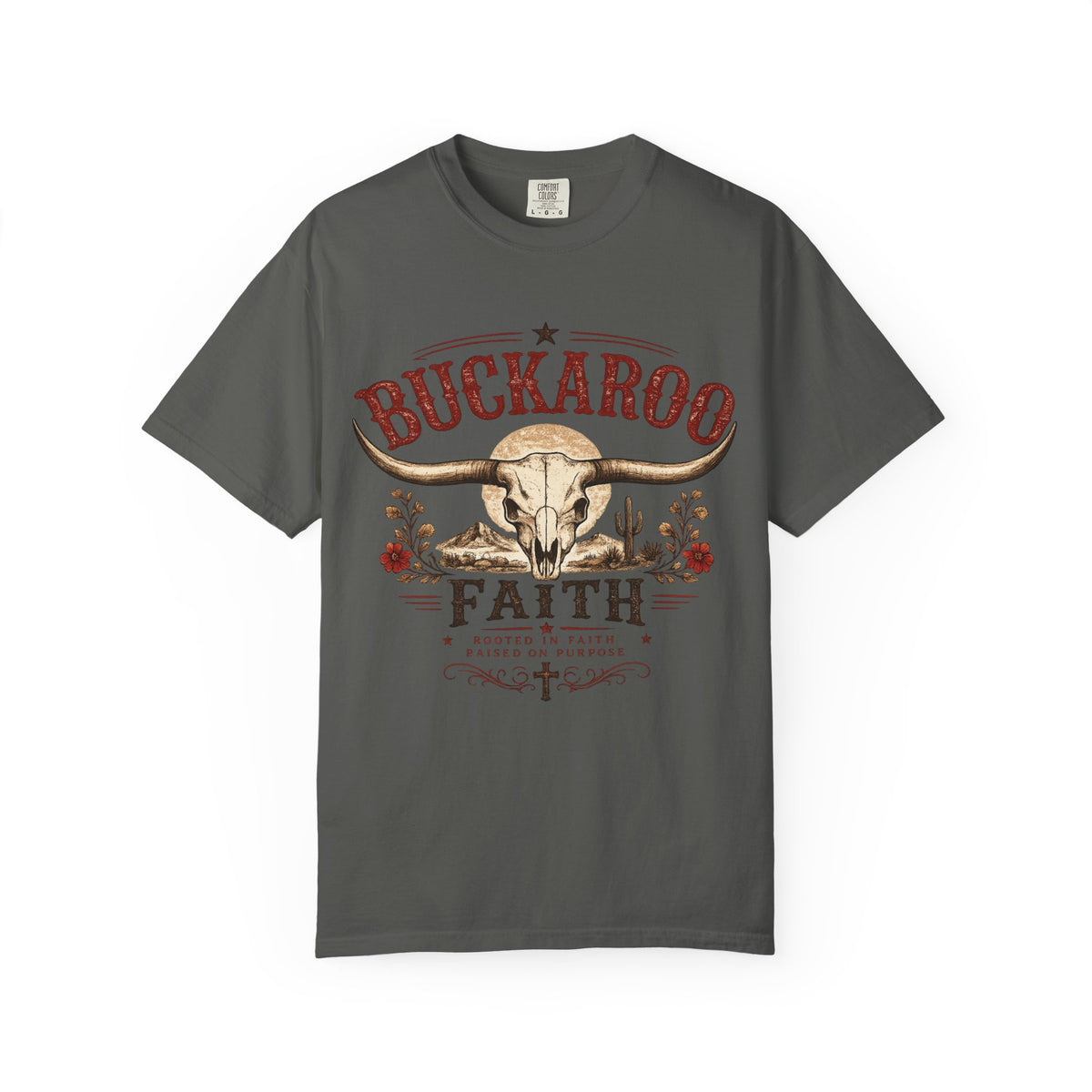 Buckaroo Faith Skull Women's Unisex Tee